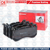 FOR MERCEDES G63 AMG 2012-2015 FRONT BRAKE DISCS BREMBO PADS WEAR SENSOR 375mm