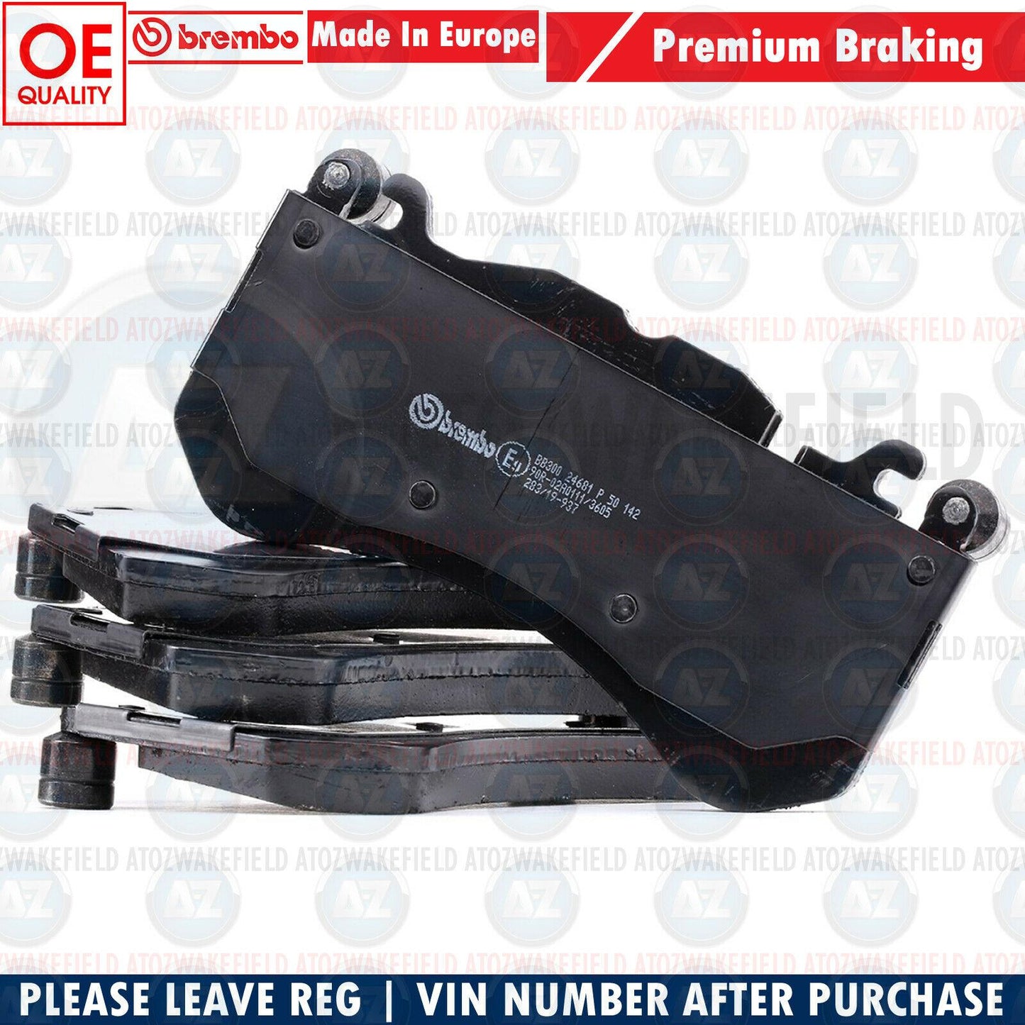 FOR MERCEDES AMG GT TWO PIECE FLOATING GROOVED FRONT BRAKE DISCS BREMBO PADS & WEAR WIRE SENSOR LEAD 390mm X 36mm