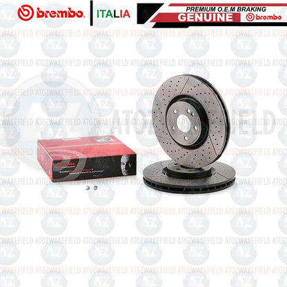 FOR MERCEDES BENZ AMG CLA45 A45 GLA45 AMG FRONT BREMBO BRAKE DISCS PADS SENSOR