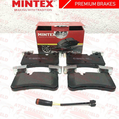 FOR MERCEDES BENZ C63 E63 CLS63 AMG REAR PREMIUM MINTEX BRAKE PADS SENSOR WIRE