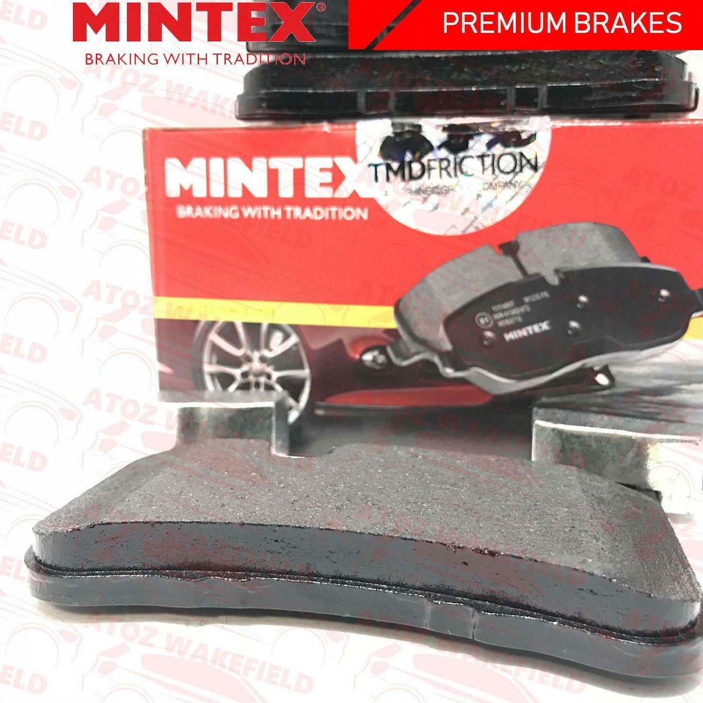 FOR MERCEDES BENZ C63 E63 CLS63 AMG REAR PREMIUM MINTEX BRAKE PADS SENSOR WIRE