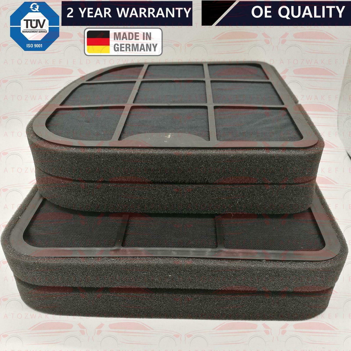 FOR MERCEDES BENZ CARBON ACTIVATED CABIN POLLEN FILTER MICRO FILTER OEQ GERMANY