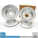 FOR MERCEDES BENZ A45 AMG FRONT REAR BRAKE DISCS BREMBO PADS SENSOR 350mm 330mm