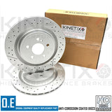 FOR MERCEDES BENZ GLA45 AMG FRONT REAR BRAKE DISCS BREMBO PADS WIRE 350mm 330mm