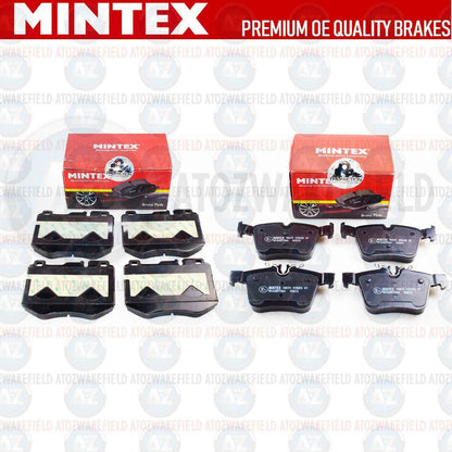 FOR MERCEDES C CLASS C220 C250 C300 AMG FRONT REAR PREMIUM MINTEX BRAKE PADS SET