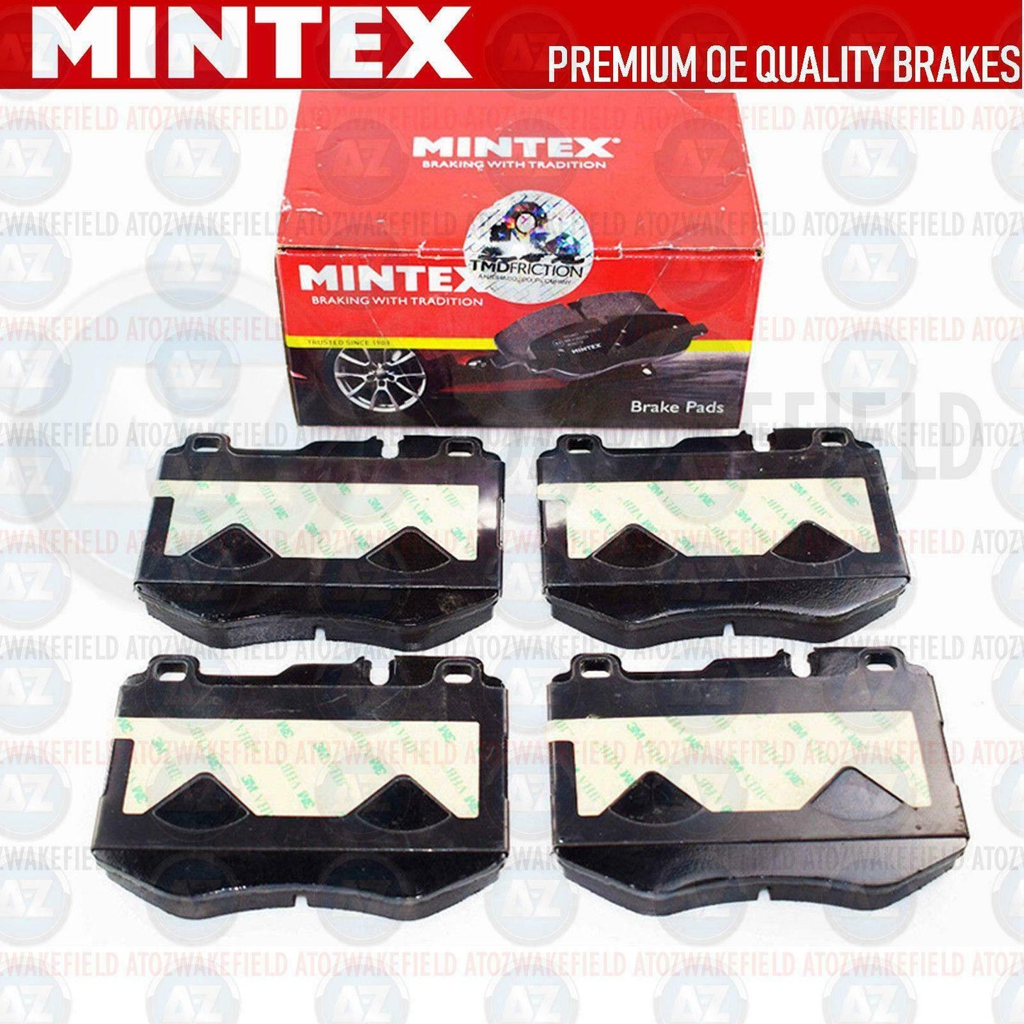 FOR MERCEDES C CLASS C220 C250 C300 AMG FRONT REAR PREMIUM MINTEX BRAKE PADS SET