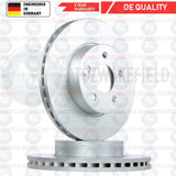 FOR MERCEDES C CLASS C220 FRONT OE QUALITY PLATINUM BRAKE DISCS PADS 295mm