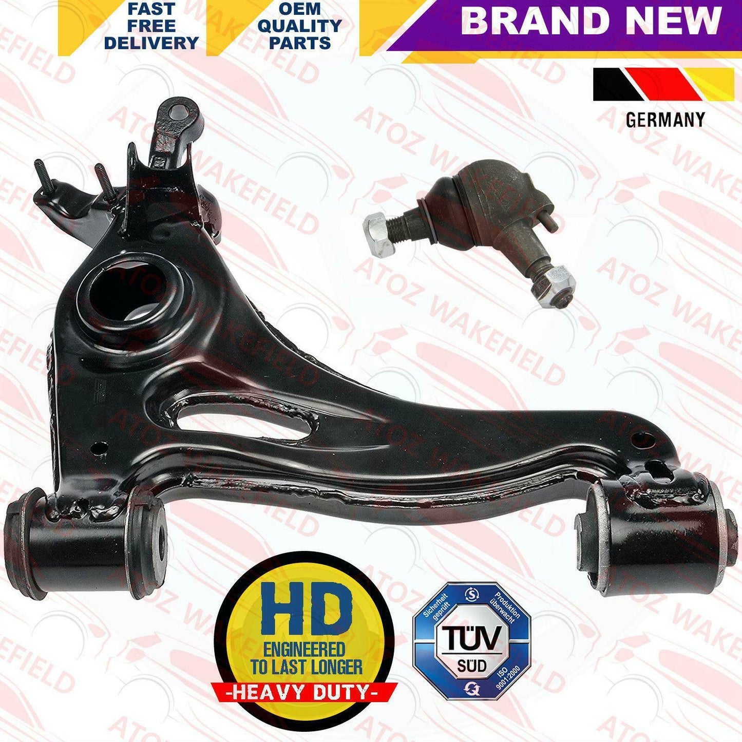 FOR MERCEDES C CLASS FRONT LOWER LEFT SUSPENSION WISHBONE CONTROL ARM BALL JOINT