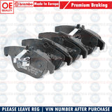 FOR MERCEDES E200 E220 E250 CGI CDI 09-16 REAR BREMBO BRAKE PADS SET RR NEW
