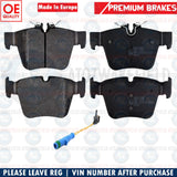 FOR MERCEDES C450 C43 E43 GLC43 AMG SPORT REAR BRAKE PADS WEAR WIRE SENSOR