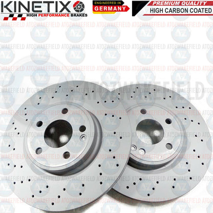 FOR MERCEDES CLA220 CLA250 GLA220 GLA250 AMG FRONT BRAKE DISCS PADS WIRE 320mm