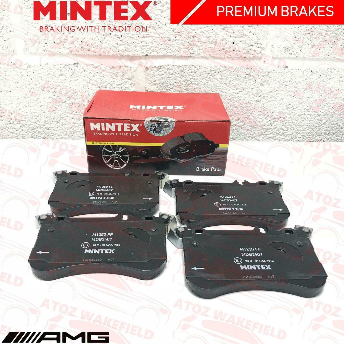 FOR MERCEDES CLA45 A45 GLA45 AMG FRONT PREMIUM MINTEX BRAKE PADS SET A0084203220
