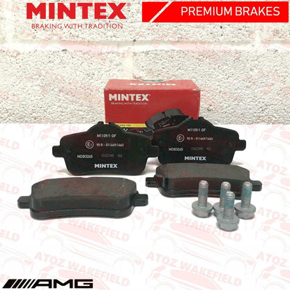 FOR MERCEDES CLA45 A45 GLA45 AMG REAR PREMIUM MINTEX BRAKE PADS SET 0074207720