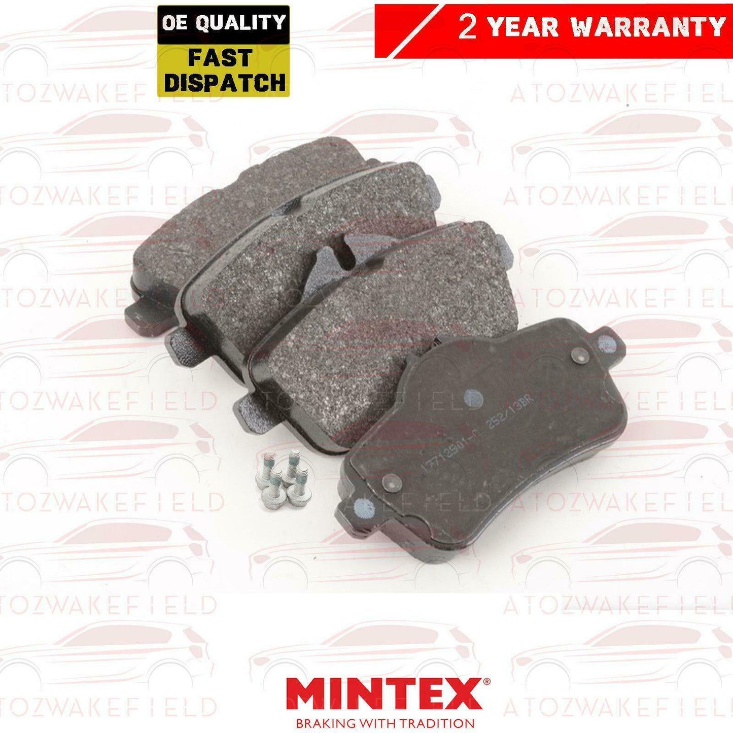 FOR MERCEDES CLA45 A45 GLA45 AMG REAR PREMIUM MINTEX BRAKE PADS SET 0074207720