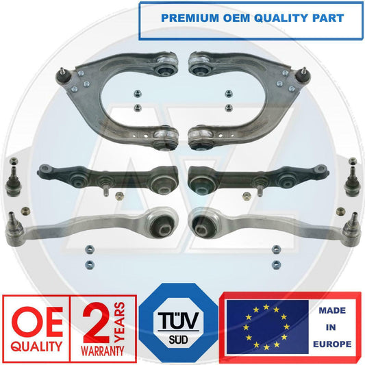 FOR MERCEDES CLS E CLASS FRONT AXLE SUSPENSION WISHBONE TRACK CONTROL ARM KIT