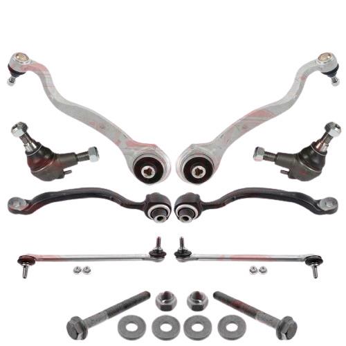 FOR MERCEDES E CLASS FRONT UPPER LOWER SUSPENSION WISHBONE CONTROL ARMS LINKS