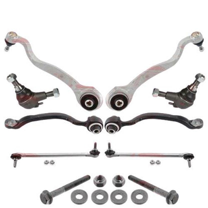 FOR MERCEDES E CLASS FRONT UPPER LOWER SUSPENSION WISHBONE CONTROL ARMS LINKS