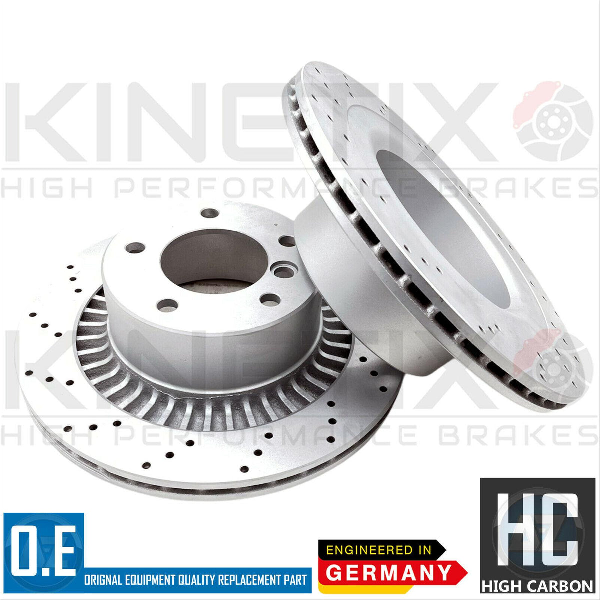 FOR MERCEDES G63 G65 AMG FRONT REAR BRAKE DISCS 375mm 330mm COATED PAIR