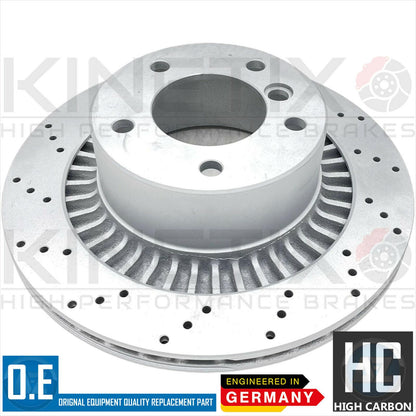 FOR MERCEDES G63 G65 AMG FRONT REAR BRAKE DISCS 375mm 330mm COATED PAIR