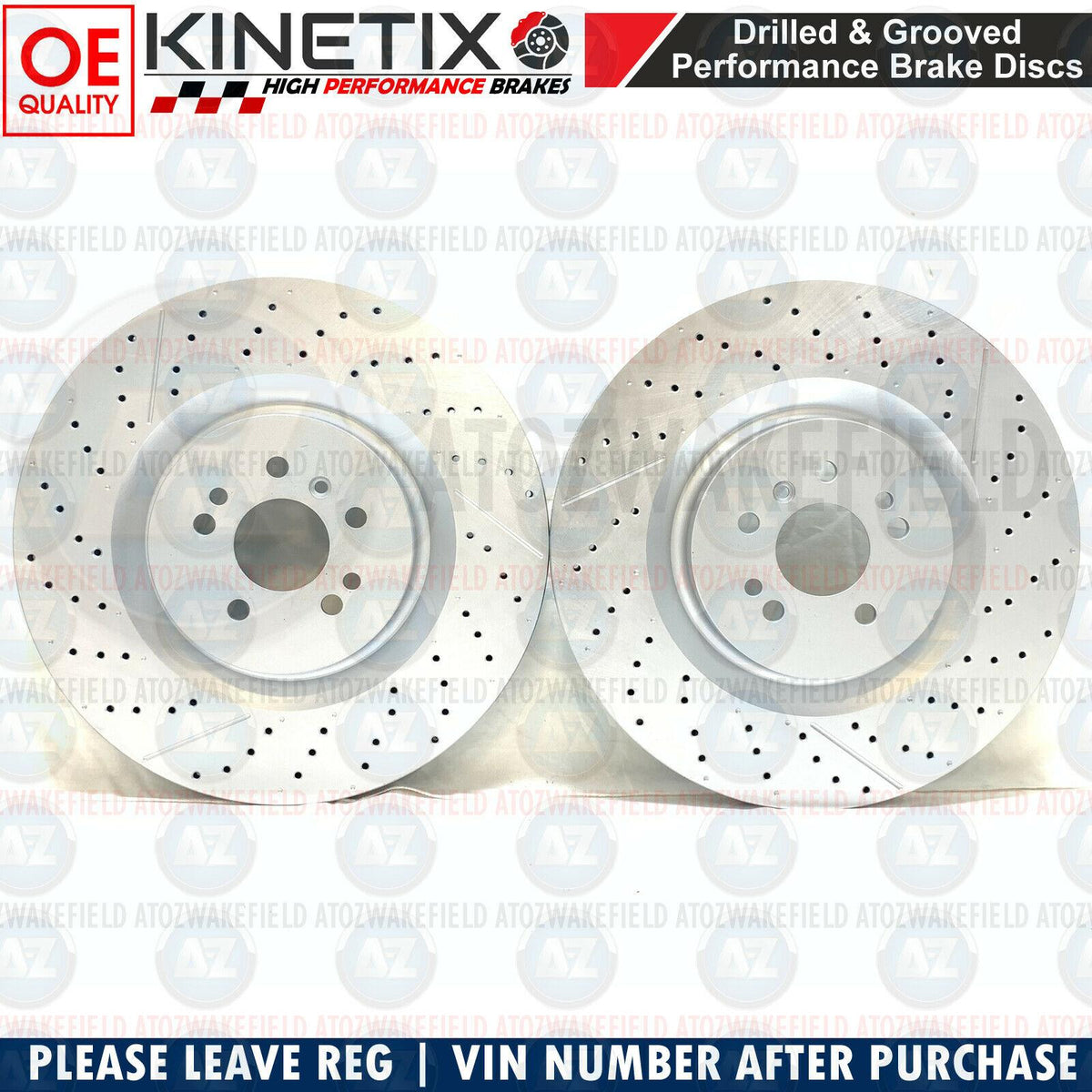 FOR MERCEDES GL63 GLE63 ML63 AMG FRONT BRAKE DISCS DELPHI PADS SENSOR WIRE 390mm