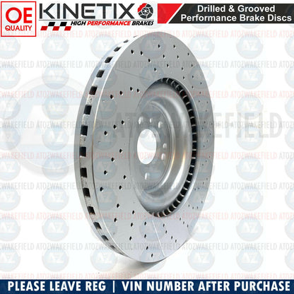 FOR MERCEDES GL63 GLE63 ML63 AMG FRONT BRAKE DISCS DELPHI PADS SENSOR WIRE 390mm