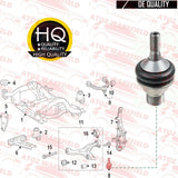 FOR MERCEDES M G CLASS W166 X166 FRONT LOWER SUSPENSION WISHBONE ARM BALL JOINT