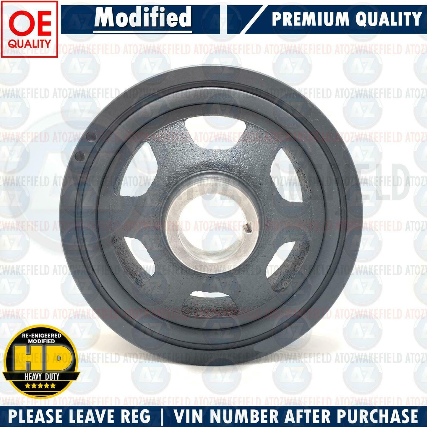 FOR MERCEDES S C E M G CLASS DIESEL CRANK SHAFT PULLEY TORSION VIBRATION DAMPER