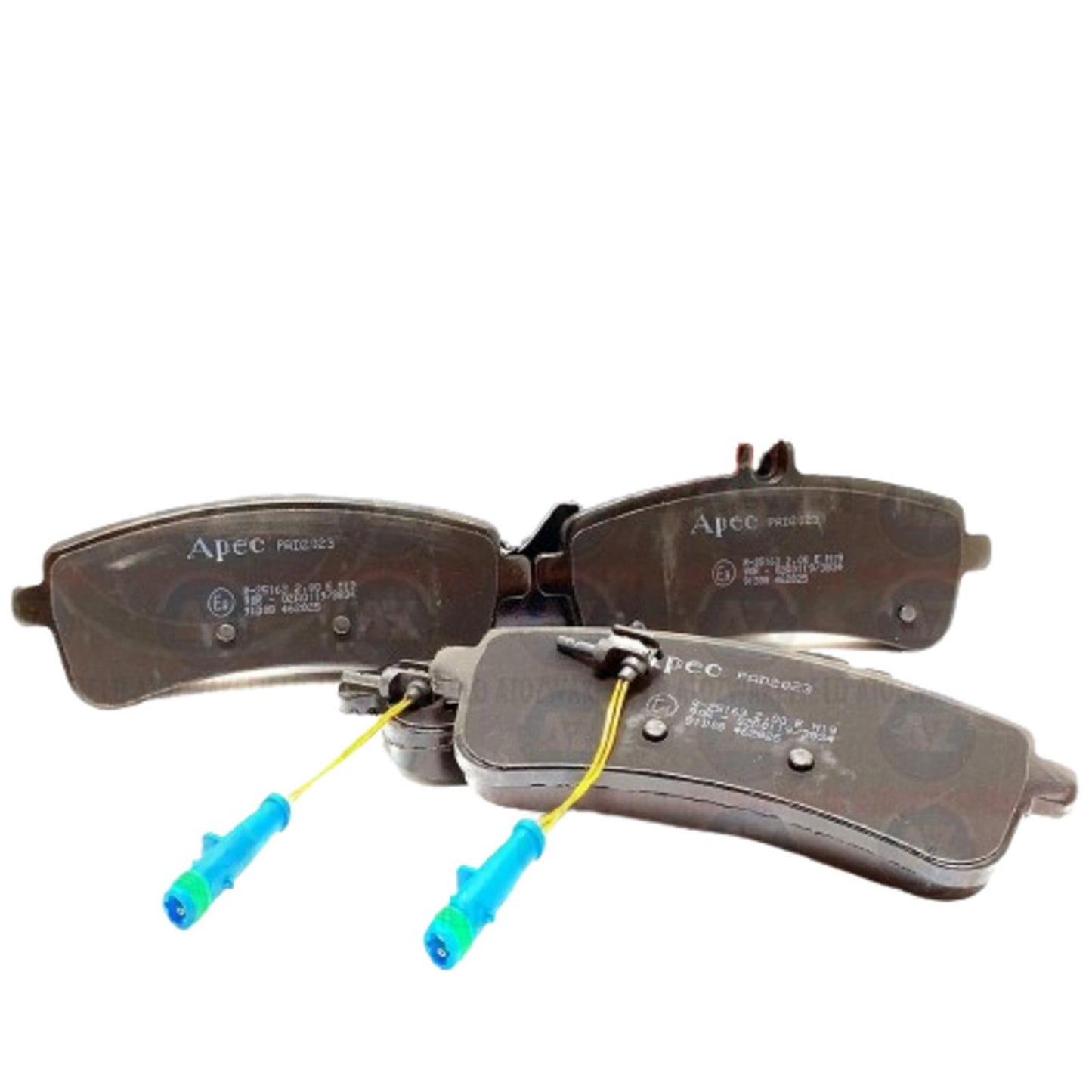 FOR MERCEDES S63 AMG PREMIUM REAR APEC BRAKE PADS WEAR WIRE INDICATOR SENSORS