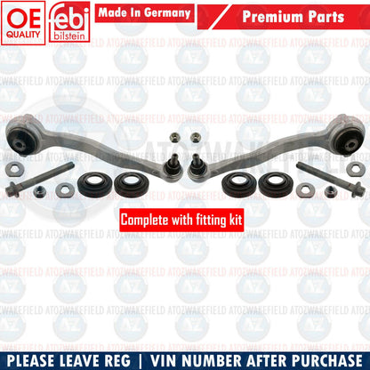 FOR MERCEDES SLK 11- FEBI BILSTEIN FRONT SUSPENSION WISHBONE TRACK CONTROL ARMS