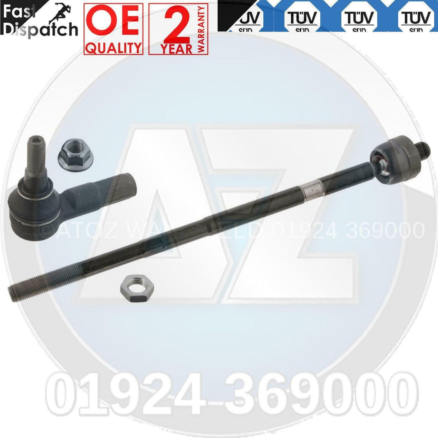 FOR MERCEDES SPRINTER VW CRAFTER FRONT RIGHT INNER OUTER TRACK ROD TIE ROD END