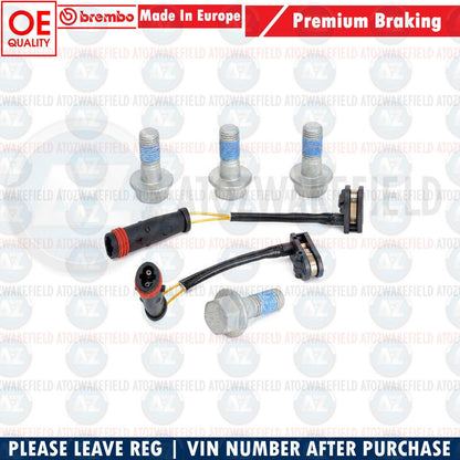 FOR MERCEDES VIANO MIXTO VITO (W639) REAR BREMBO BRAKE PADS SET RR NEW