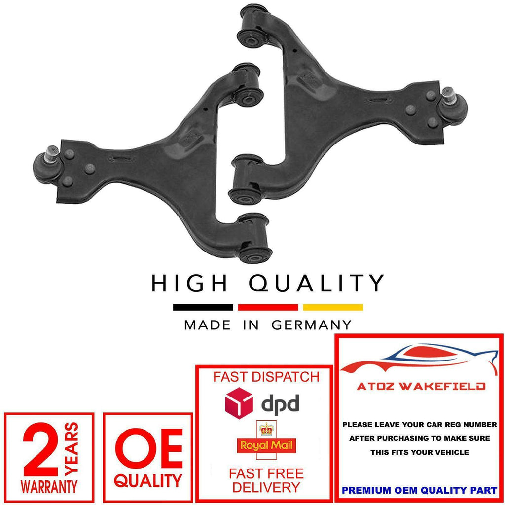 FOR MERCEDES VITO 04-11 2 FRONT LOWER SUSPENSION WISHBONE TRACK CONTROL ARMS