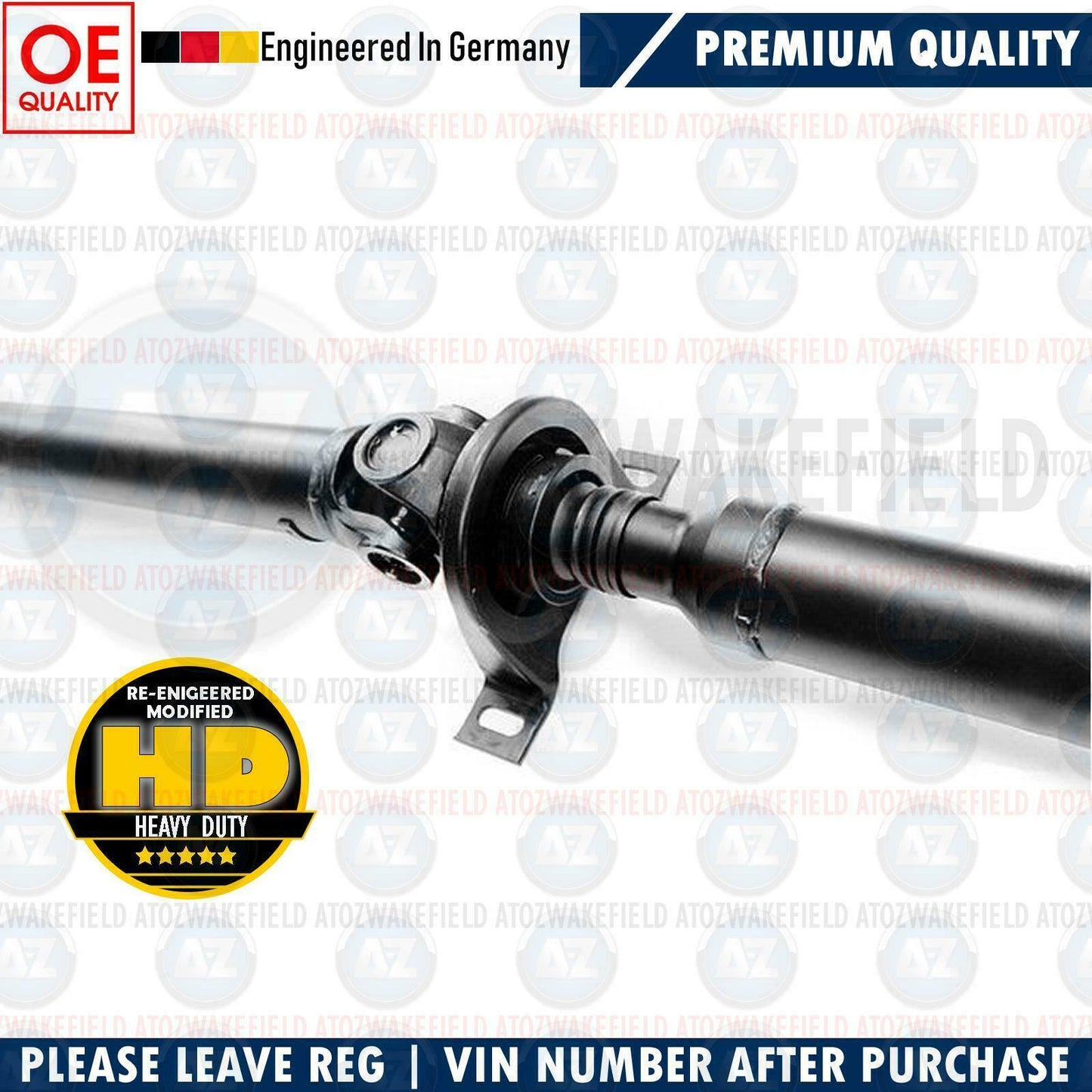 FOR MERCEDES VITO VIANO W639 COMPLETE PROP SHAFT DRIVESHAFT BEARINGS A6394103206