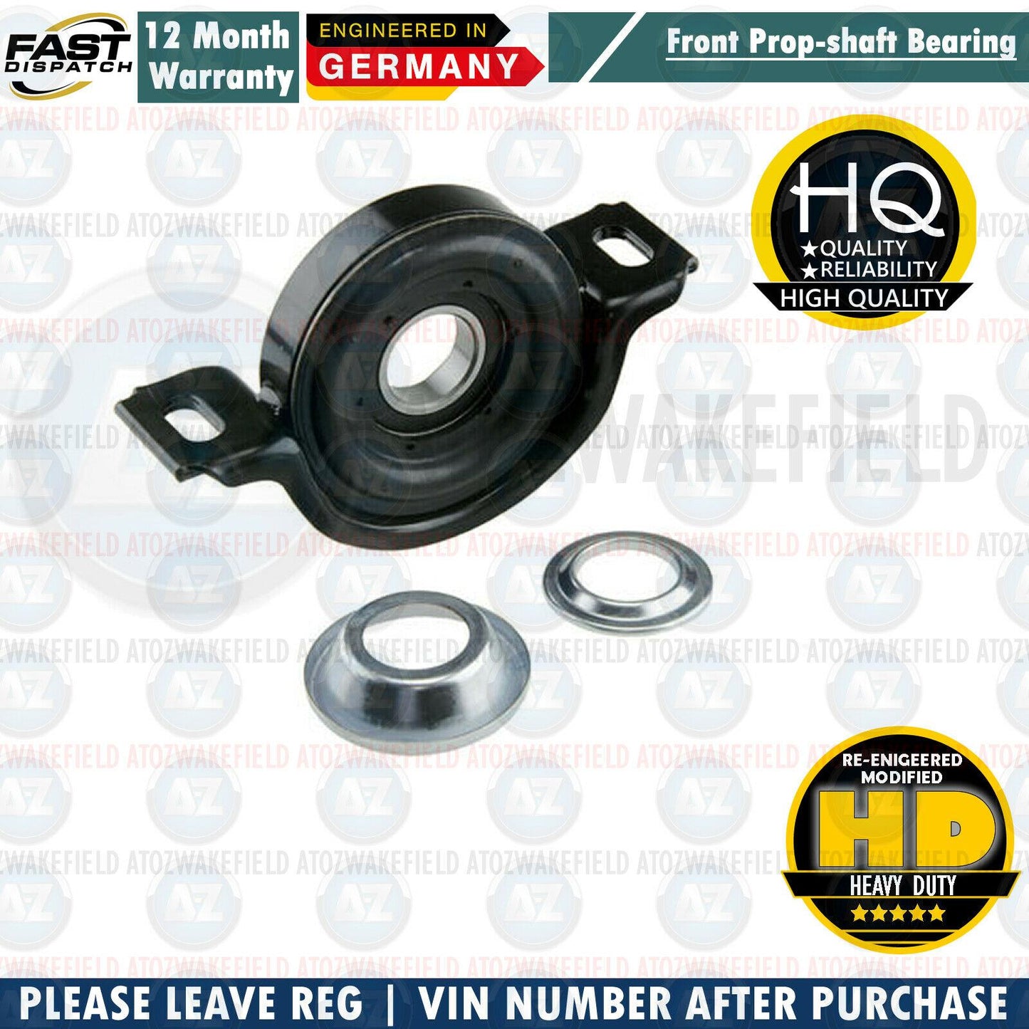 FIT MERCEDES VITO VIANO W639 SPRINTER FRONT PROPSHAFT SUPPORT MOUNT BEARING HD