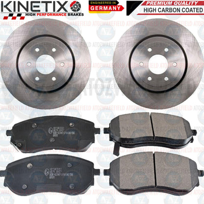 FOR MERCEDES X-CLASS X250d AMG FRONT OE QUALITY BRAKE DISCS & PAD SET 320mm