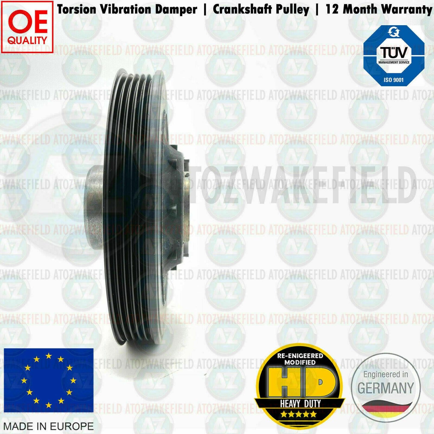 FOR MINI COOPER SD R56 TORSION VIBRATION DAMPER CRANK SHAFT PULLEY 11238477129
