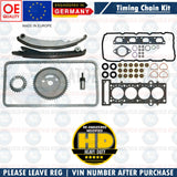 FOR MINI COOPER ONE 1.6 R50 R52 R53 TIMING CHAIN KIT CYLINDER HEAD GASKET SET