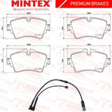 FRONT MINTEX PREMIUM MDB3734 BRAKE PADS SET FOR MINI F54 F55 F56 F57 F60