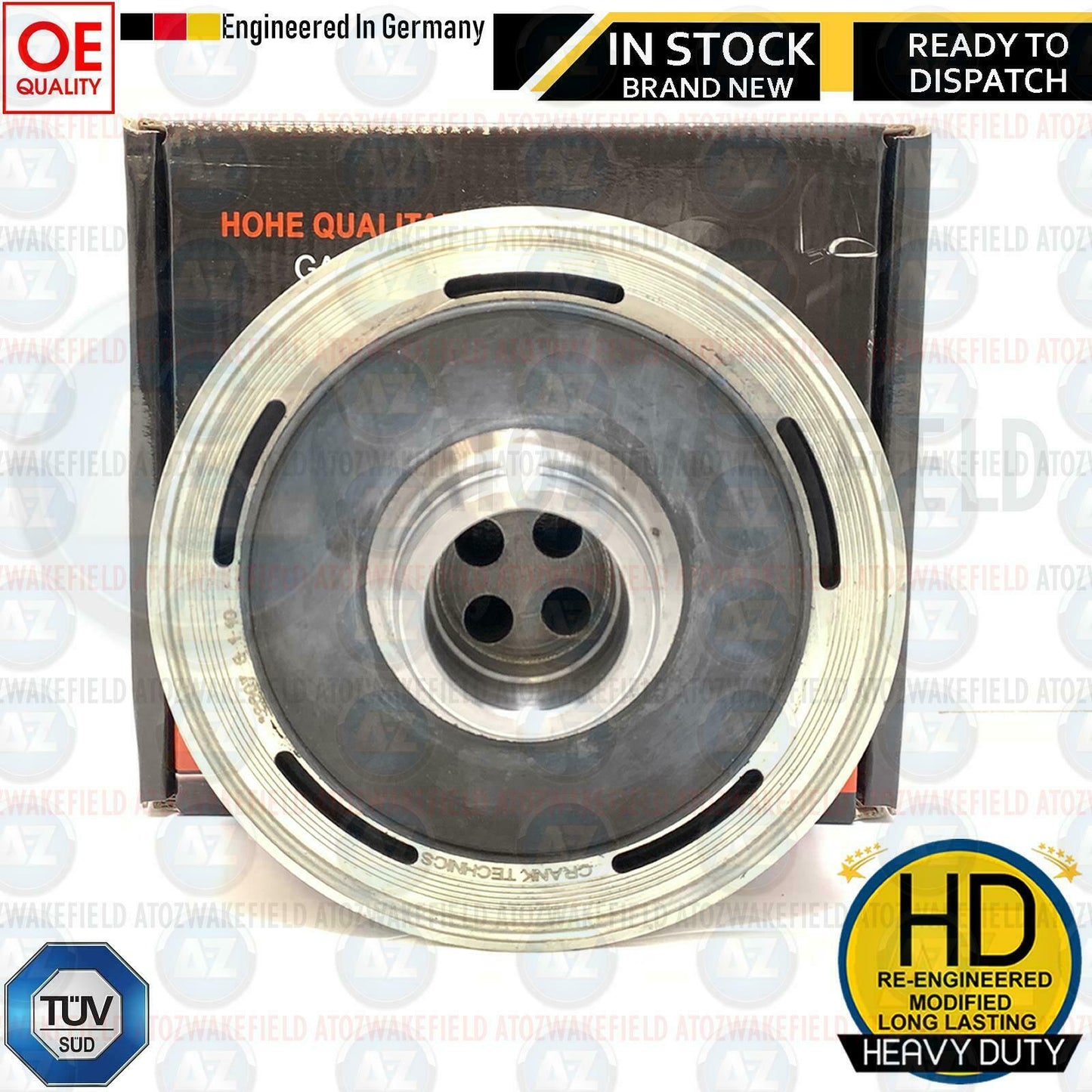 FIT BMW 120i 125i F20 F21 TORSION VIBRATION DAMPER CRANKSHAFT PULLEY 11238602800