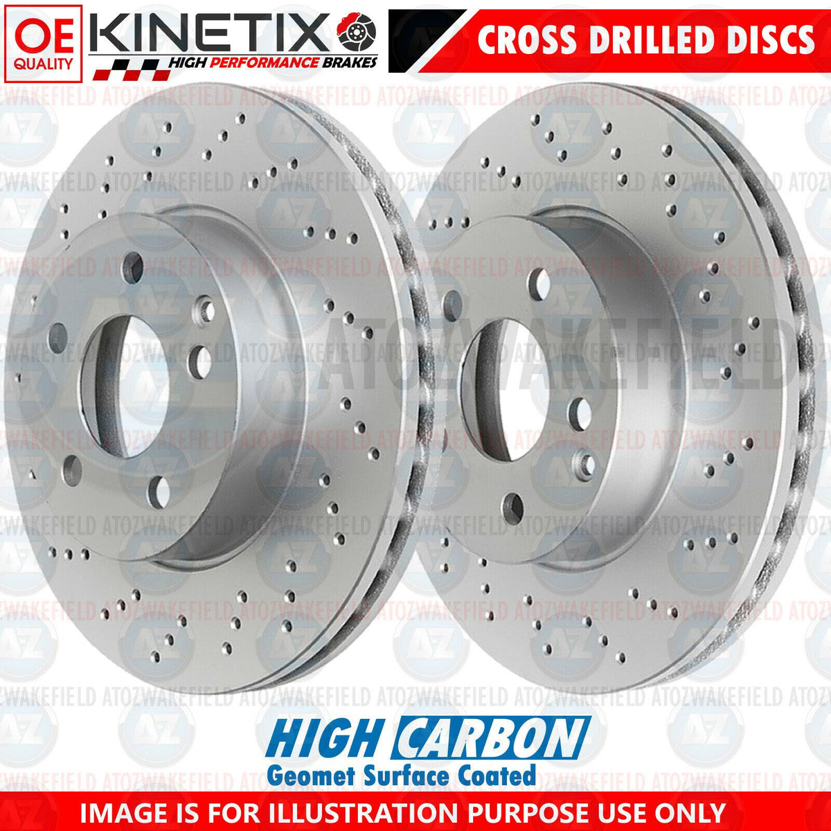 FOR BMW 120d 120i F40 M SPORT DRILLED FRONT REAR BRAKE DISCS PADS WEAR SENSORS