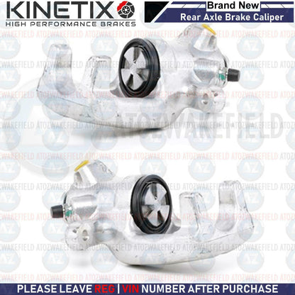 FOR MINI ONE COOPER R55 R56 R57 R58 R59 REAR LEFT RIGHT BRAKE CALIPERS PAIR NEW