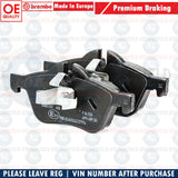 P06030 FRONT AXLE BRAKE PADS SET FOR MINI R50 R52 R53 (01-09) COOPER S / ONE D