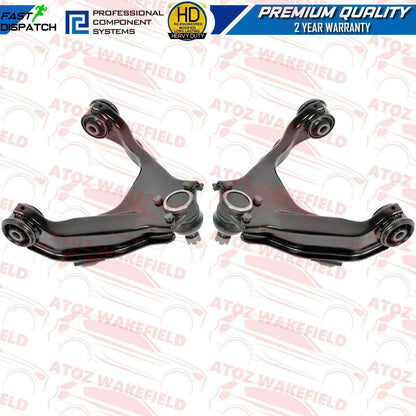 FOR MITSUBISHI L200 FRONT UPPER LEFT RIGHT SUSPENSION WISHBONE CONTROL ARMS PAIR