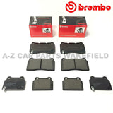 FOR MITSUBISHI LANCER EVO 10 X FQ300 FQ330 FQ360 FQ400 GENUINE BREMBO BRAKE PADS