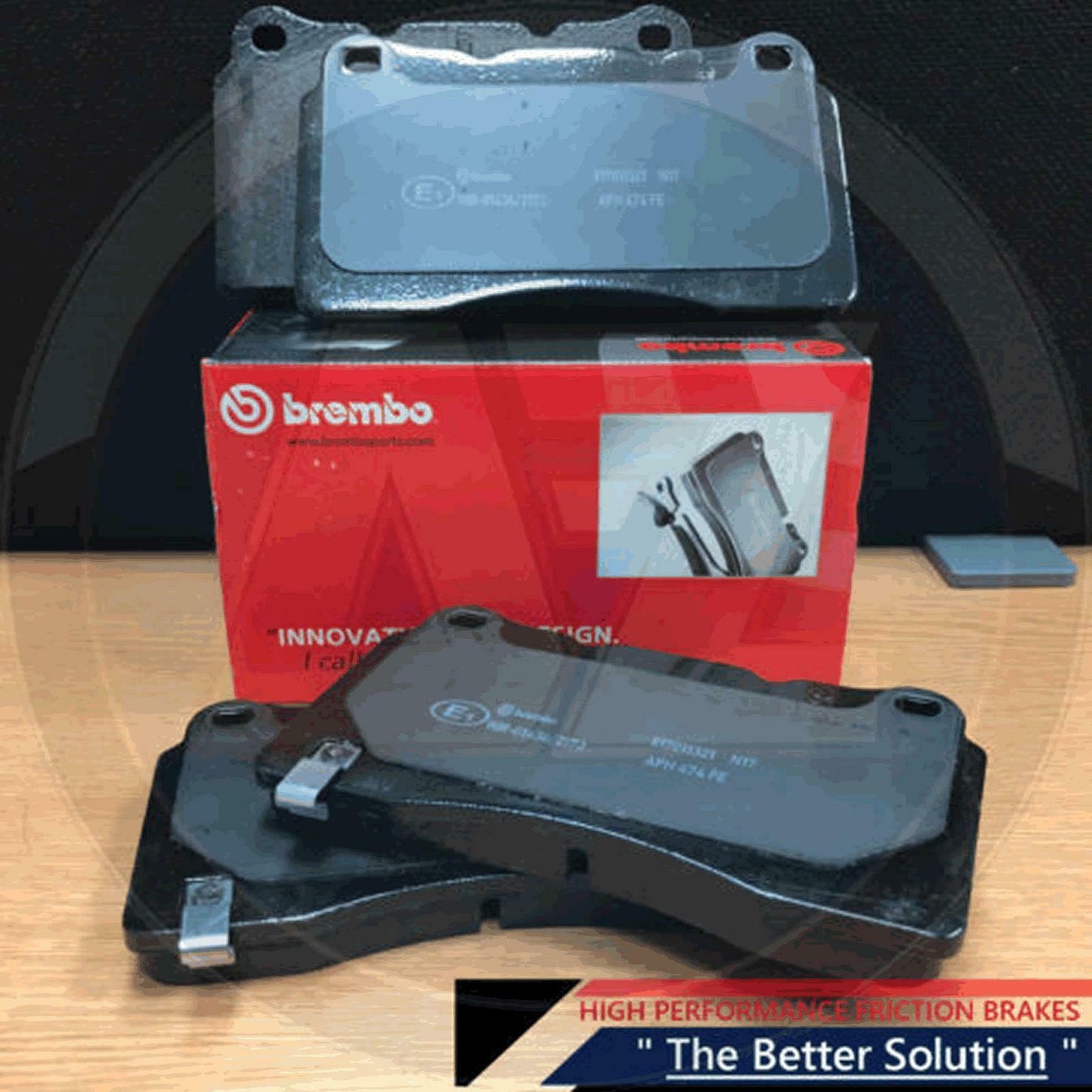 FOR MITSUBISHI LANCER EVO X FQ360 DRILLED FRONT BRAKE DISCS BREMBO PADS 350mm