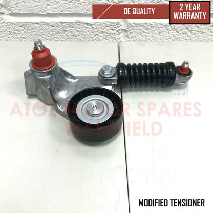 FOR MONDEO 2.0 2.2 DI TDDI TDCI ALTERNATOR DRIVE FAN BELT PULLEY TENSIONER KIT