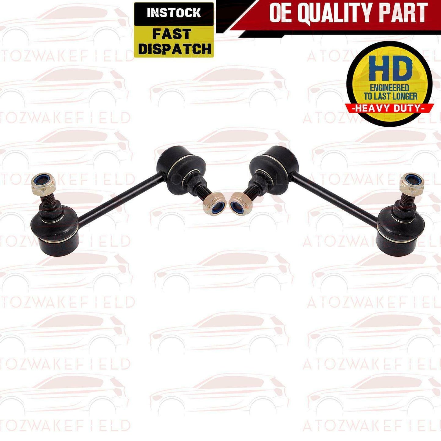 FOR NISSAN 350Z SKYLINE INFINITI EX G 2X REAR AXLE ANTI ROLL BAR DROP LINKS PAIR