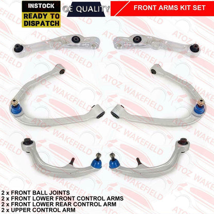 FOR NISSAN 350Z FRONT UPPER LOWER FRONT REAR SUSPENSION WISHBONE CONTROL ARMS