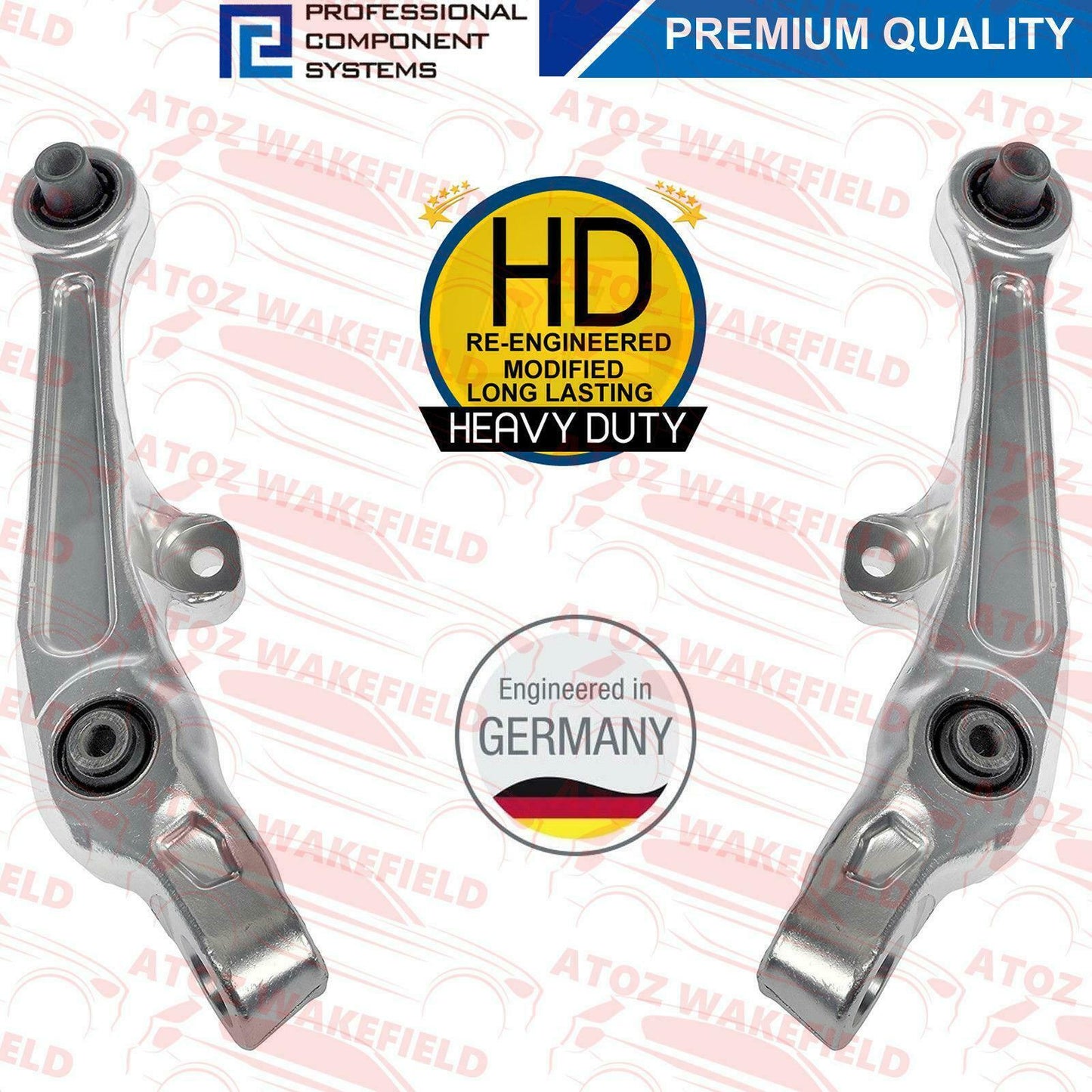 FOR NISSAN 350Z G35 FRONT LOWER SUSPENSION WISHBONE CONTROL ARMS BALL JOINTS