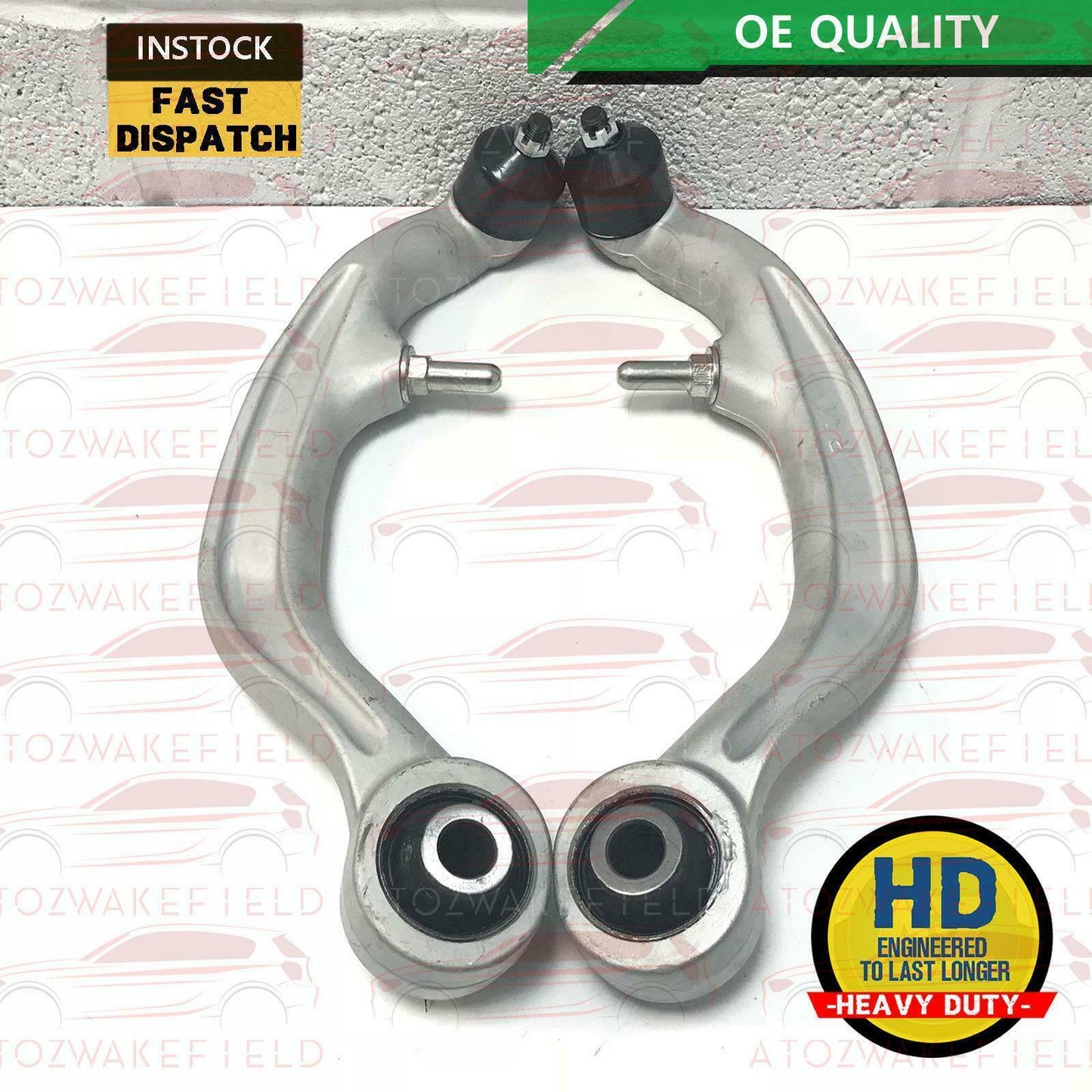 FOR NISSAN 350Z INFINTI 2X FRONT LOWER REAR SUSPENSION WISHBONE CONTROL ARM PAIR